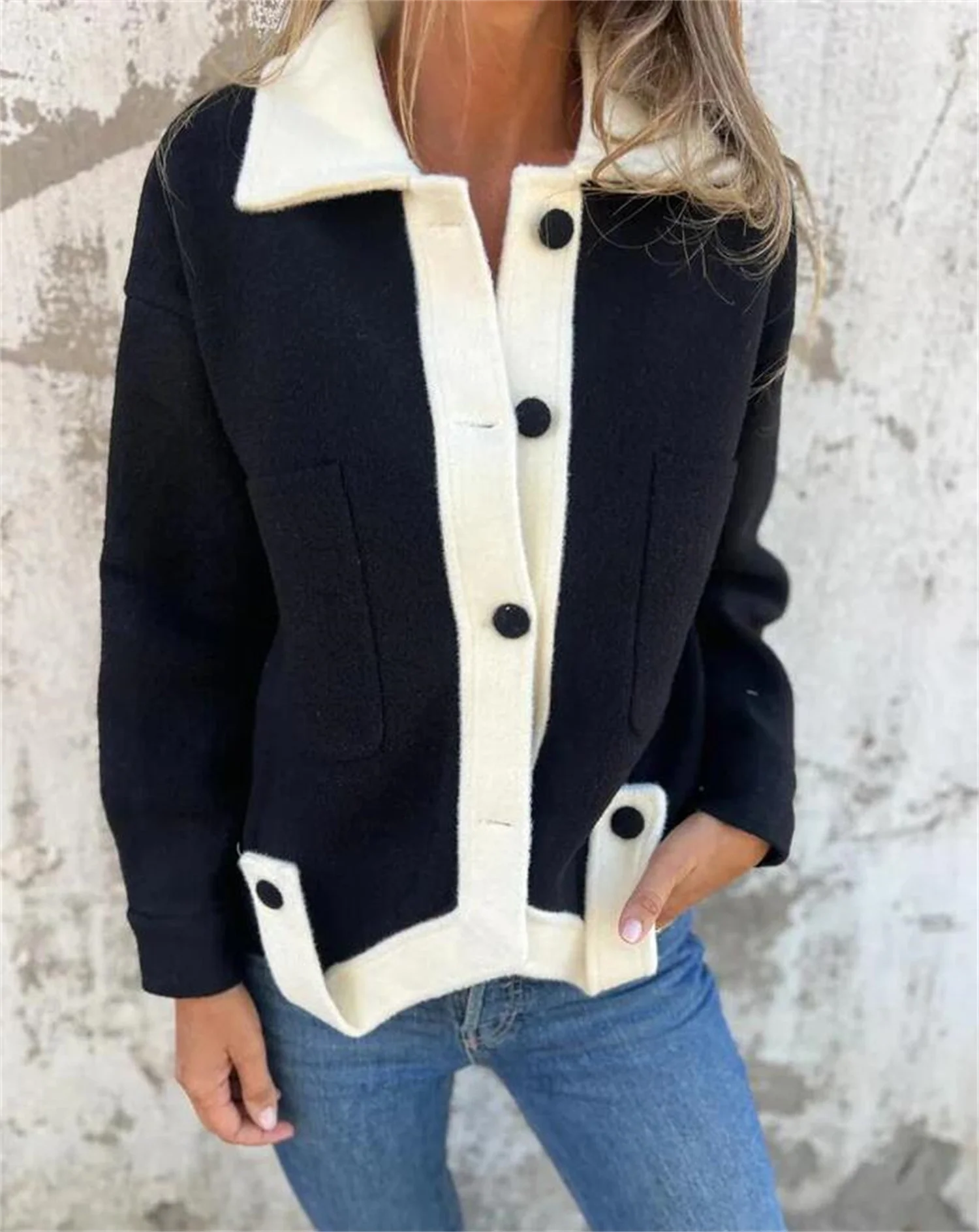 Casual Loose Plain Jacket