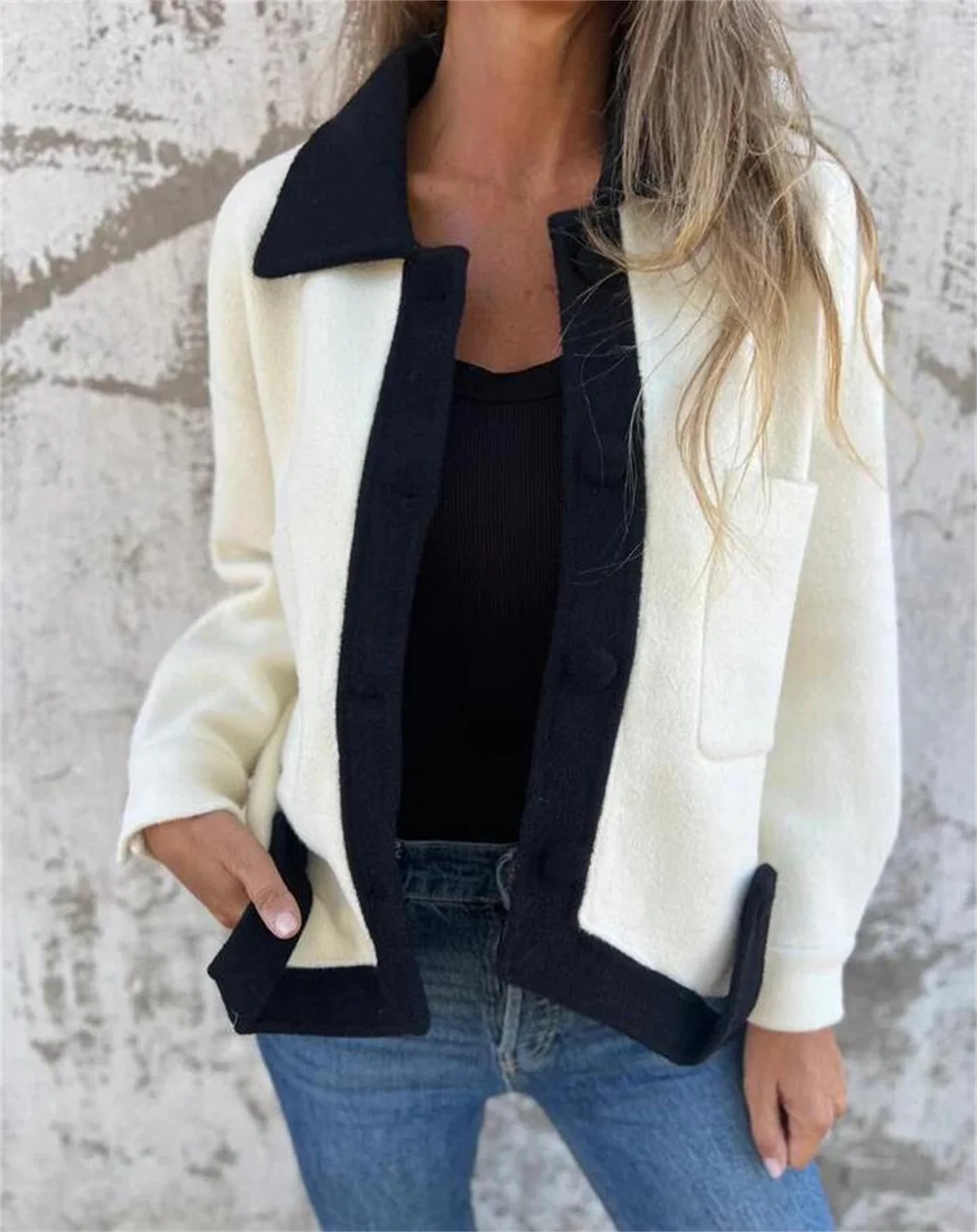 Casual Loose Plain Jacket