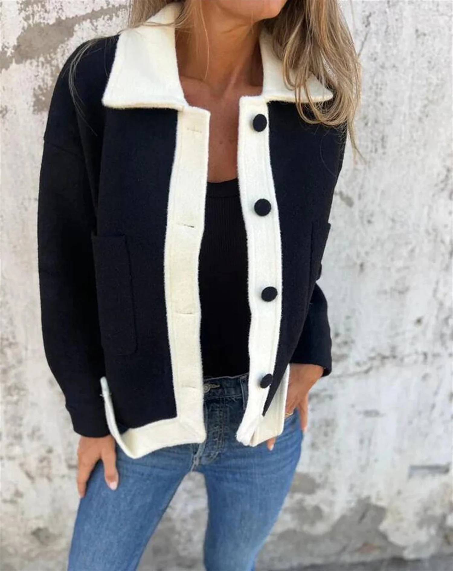 Casual Loose Plain Jacket