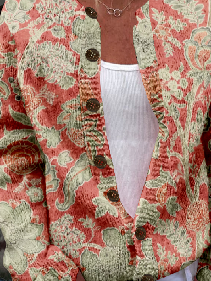 Vintage Knitted Loose Cardigan