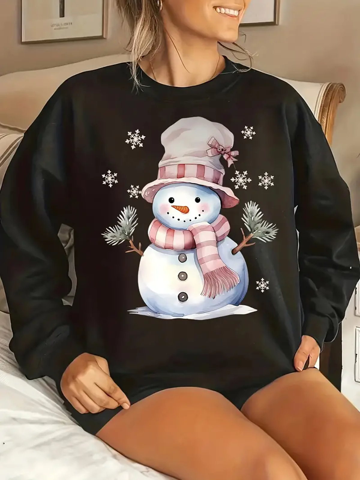 Christmas Loose Casual Sweatshirt