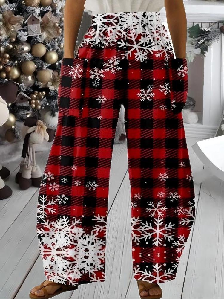 Loose Christmas Casual Pants