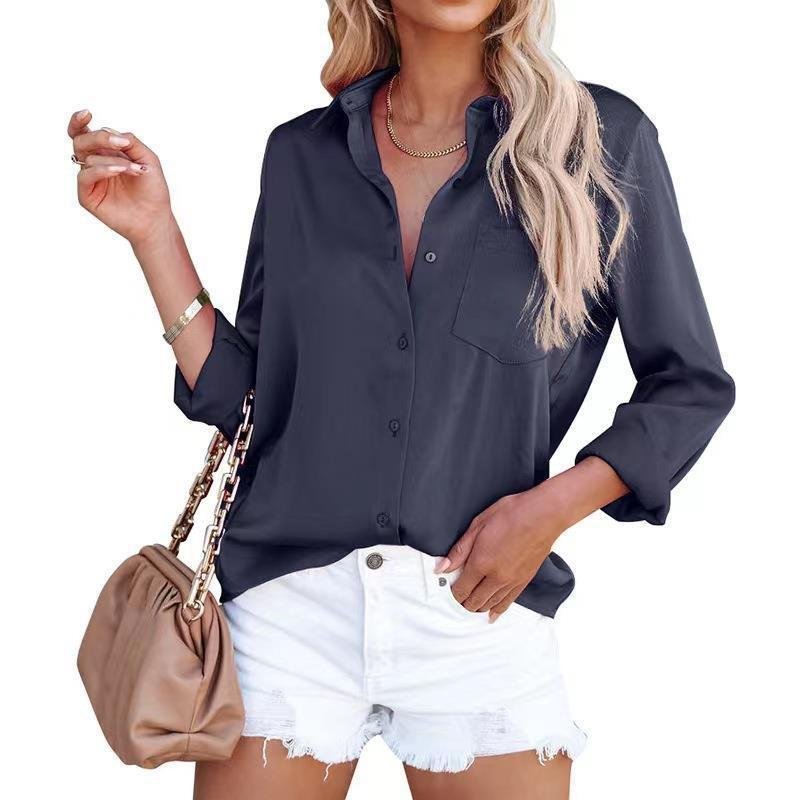 Plain Casual Loose Shirt