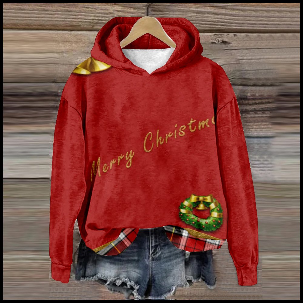 Casual Christmas Loose Sweatshirt