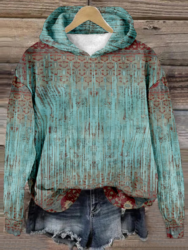 Casual Hoodie Ethnic Sweatshirt