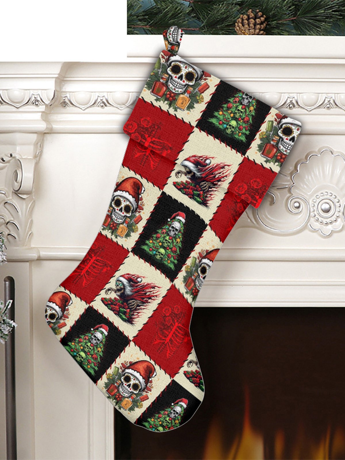 Christmas Print Socks