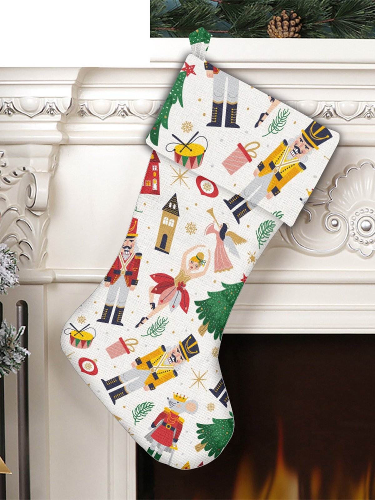 Christmas Print Socks