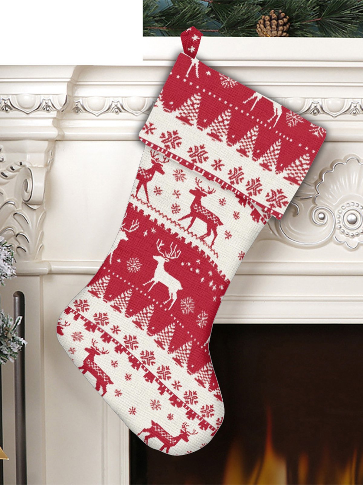 Christmas Print Socks