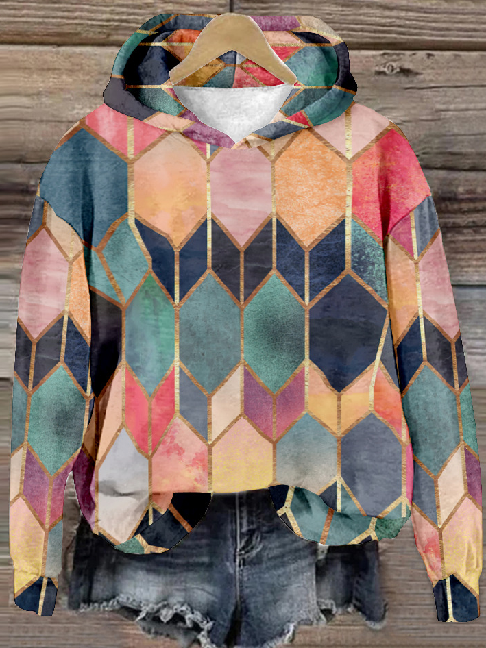 Casual Hoodie Ethnic Sweatshirt