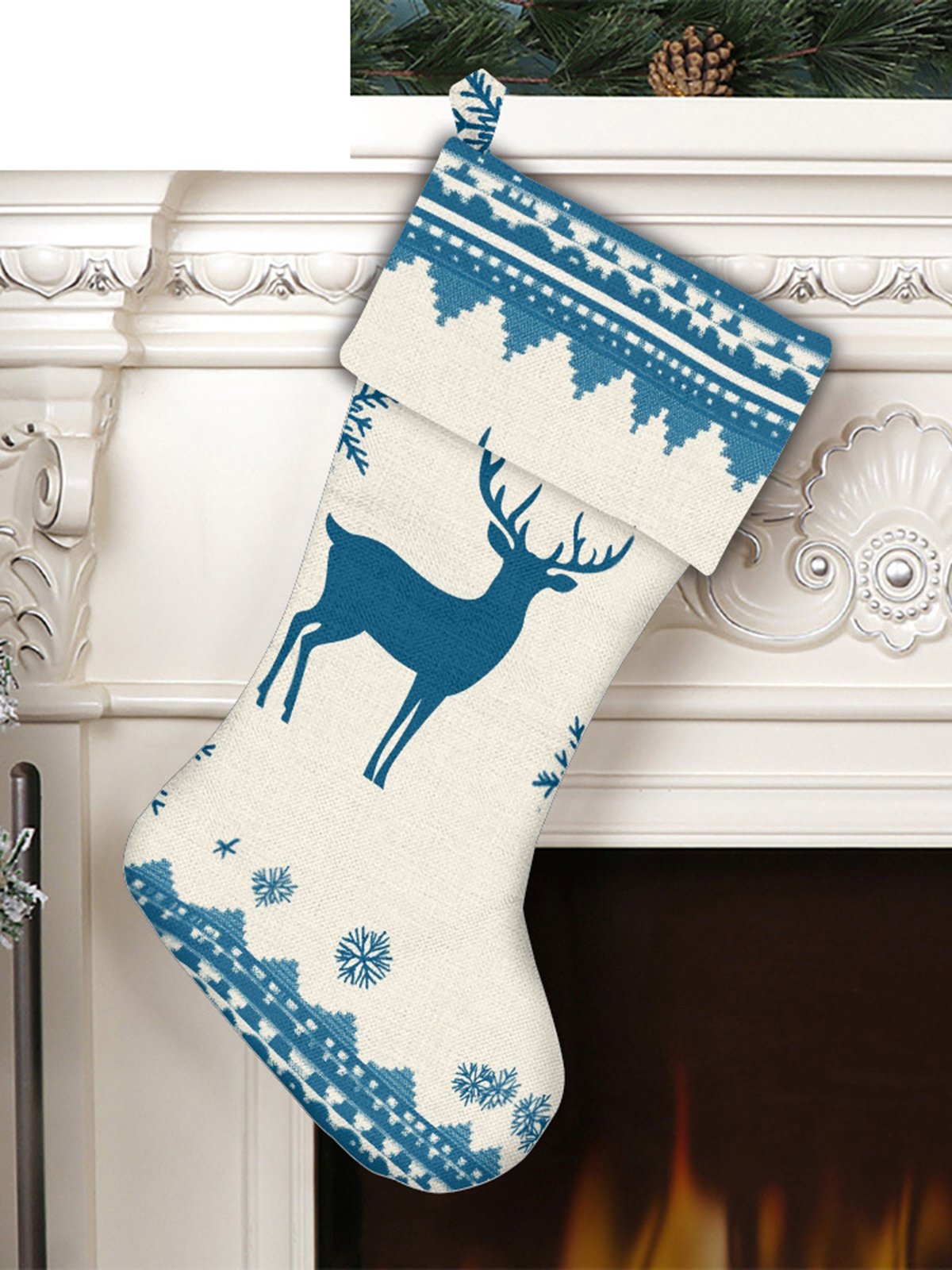 Christmas Print Socks