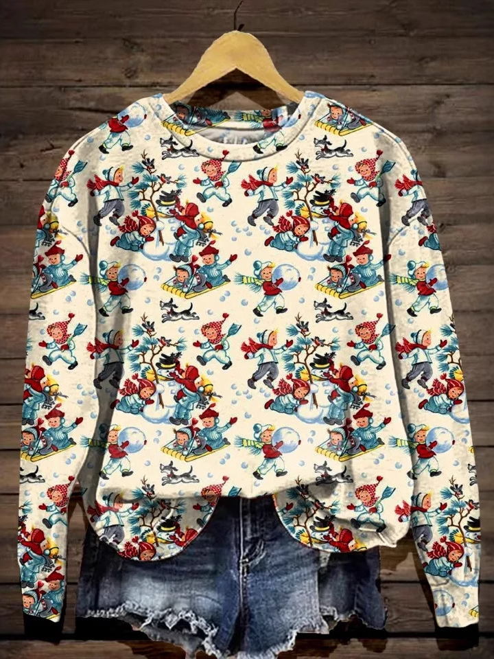 Loose Casual Sweatshirt