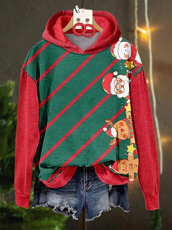 Hoodie Christmas Casual Sweatshirt