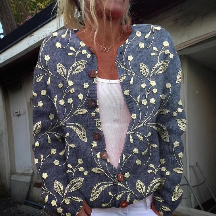 Casual Geometric Jacket