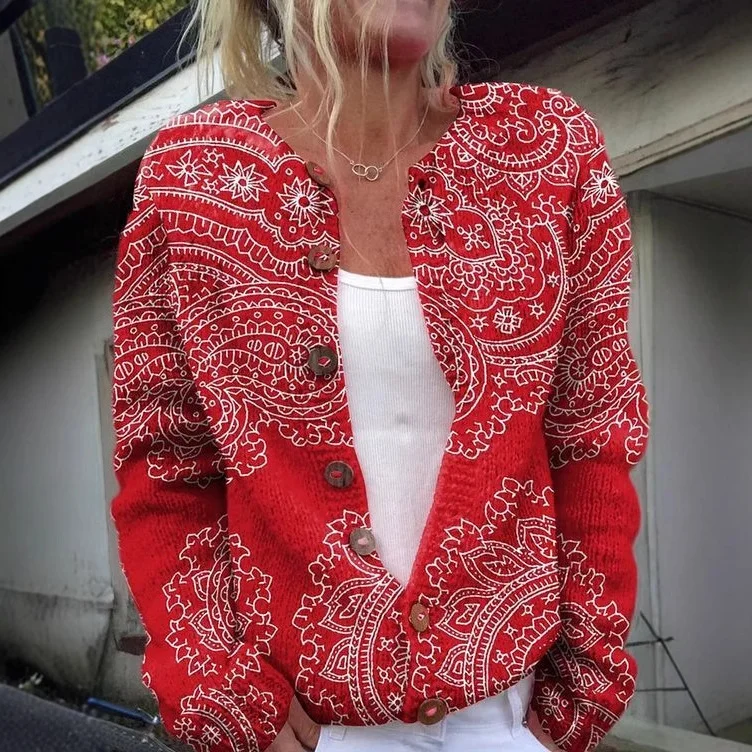 Casual Geometric Jacket