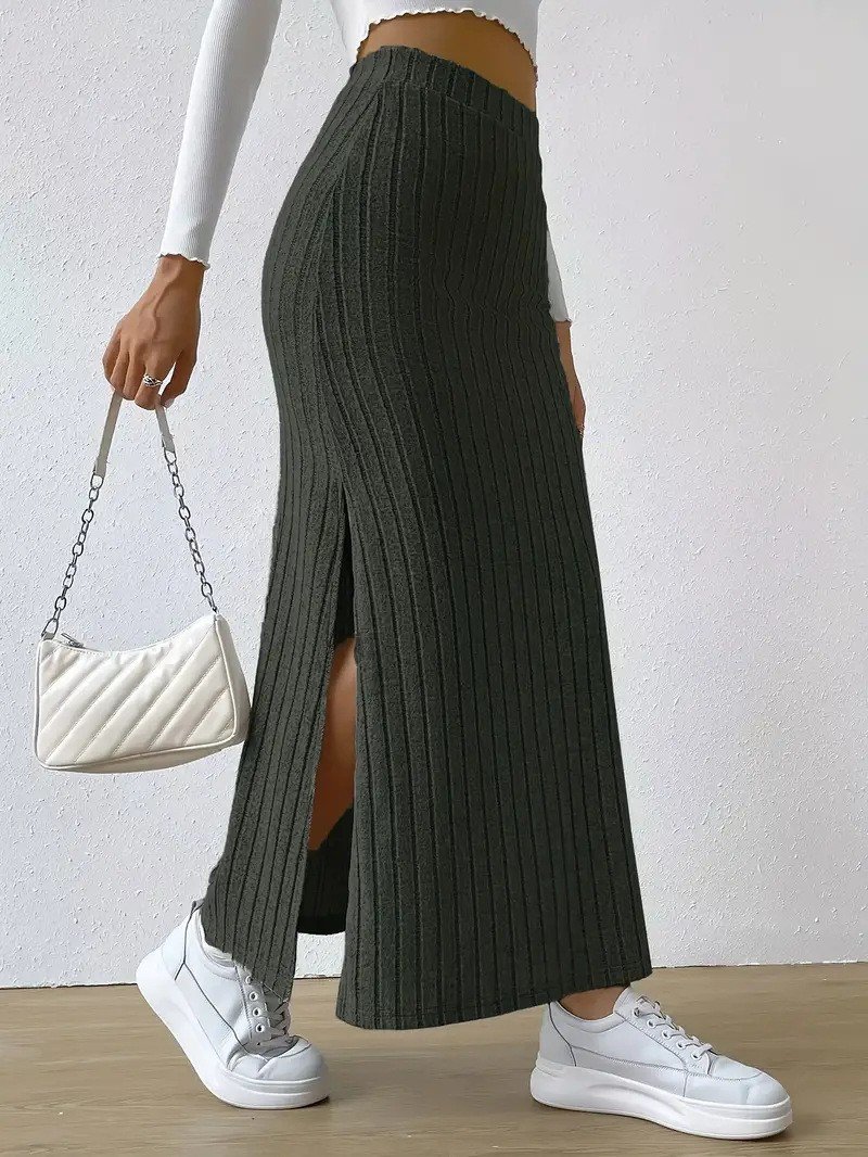 Simple Tight Plain Skirt