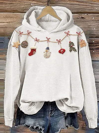 Floral Casual Sweatshirt