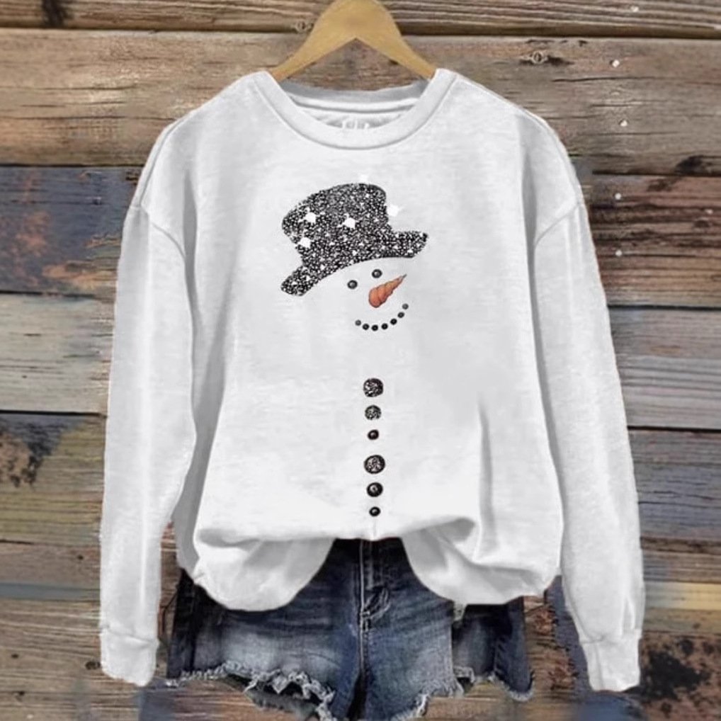 Santa Claus Casual Crew Neck Sweatshirt