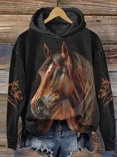 Animal Casual Sweatshirt