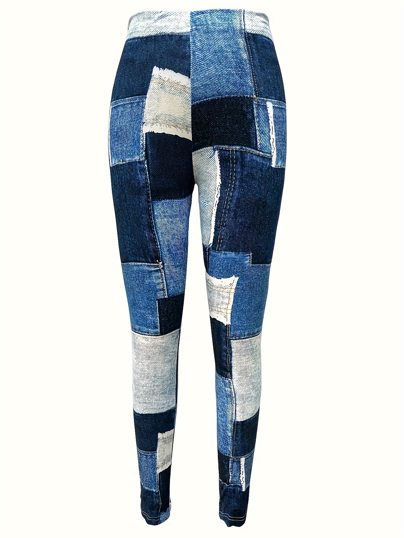 Casual Printed Tight Stretch Leggings