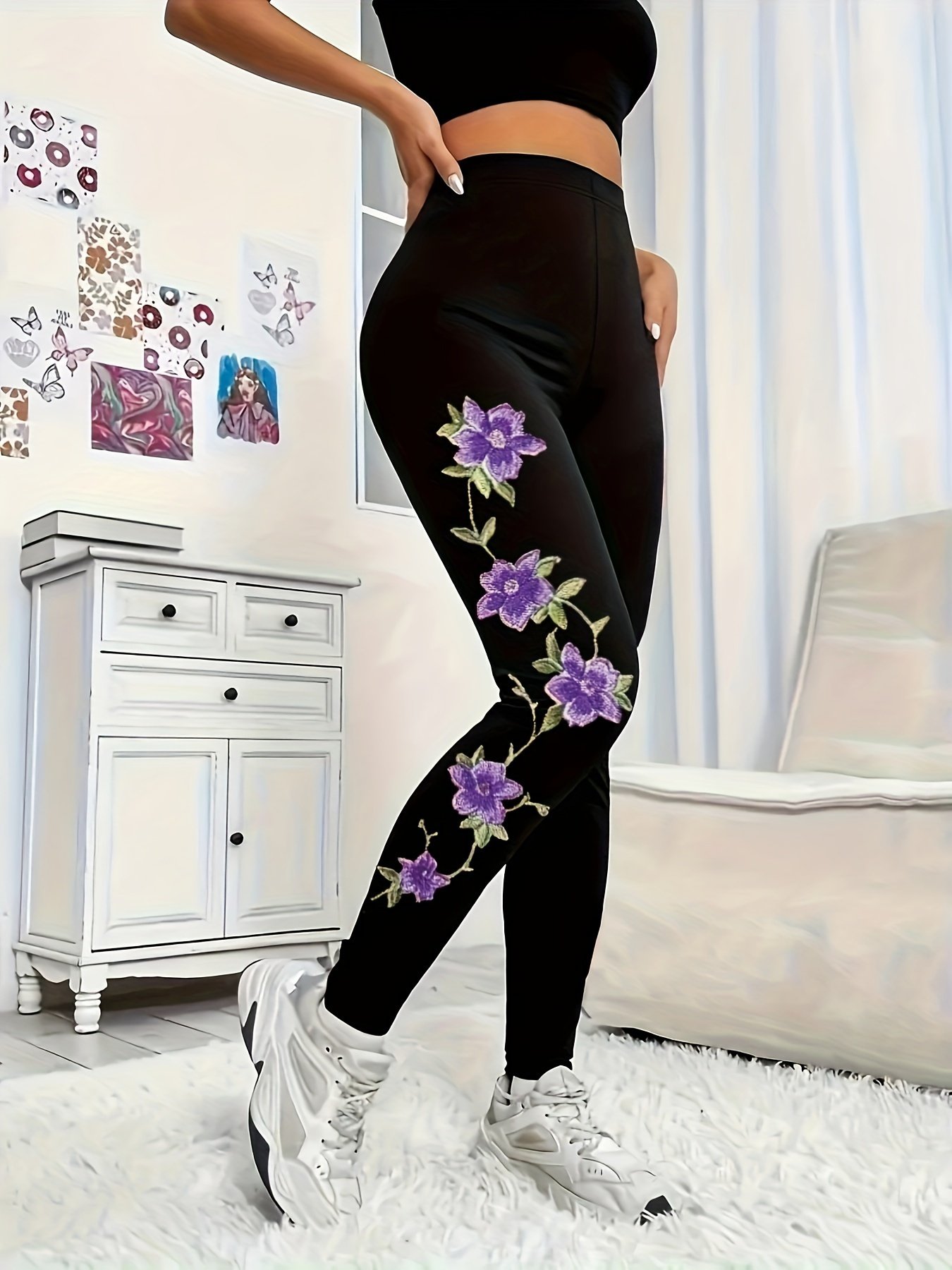 Print Tights Sexy Stretch Leggings