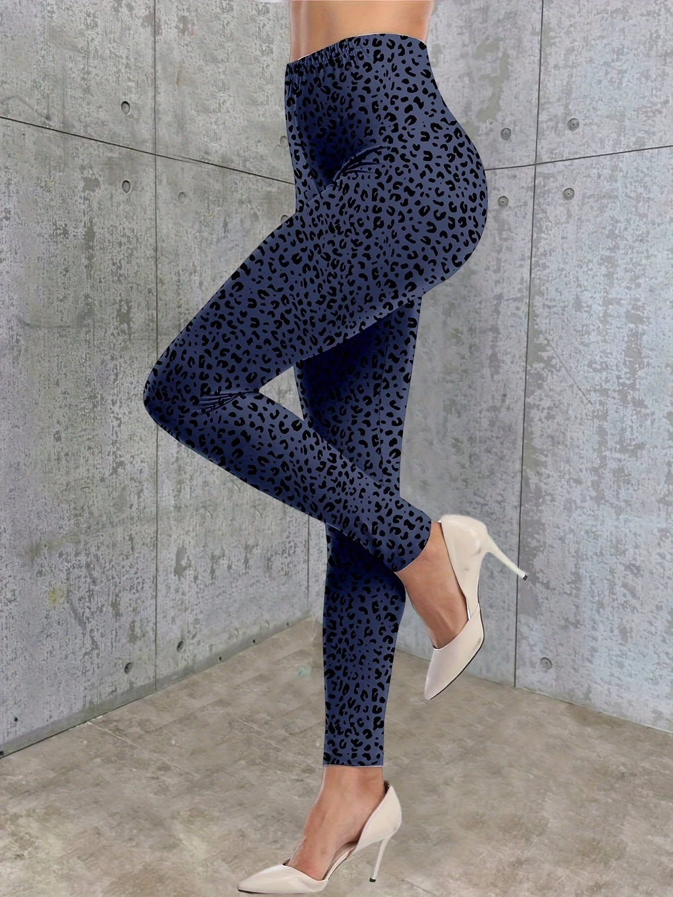 Leopard Print Tights Sexy Stretch Leggings