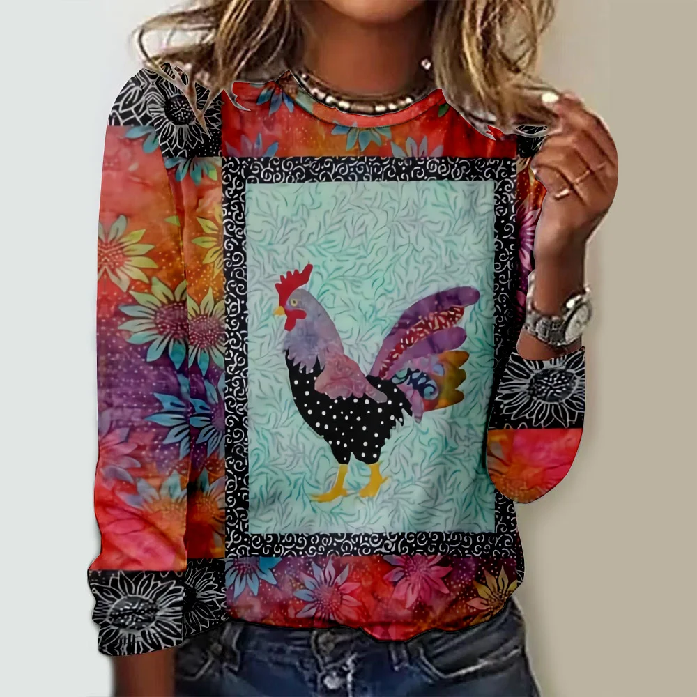 Casual Animal Loose T-Shirt