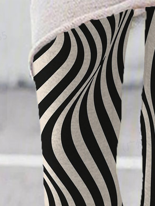 Zebra Print Leggings