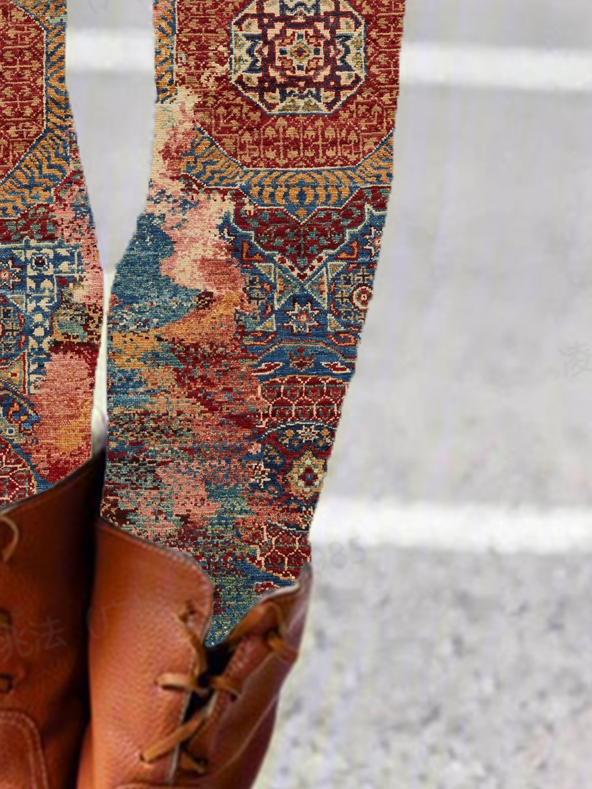 Ethnic Print Leggings