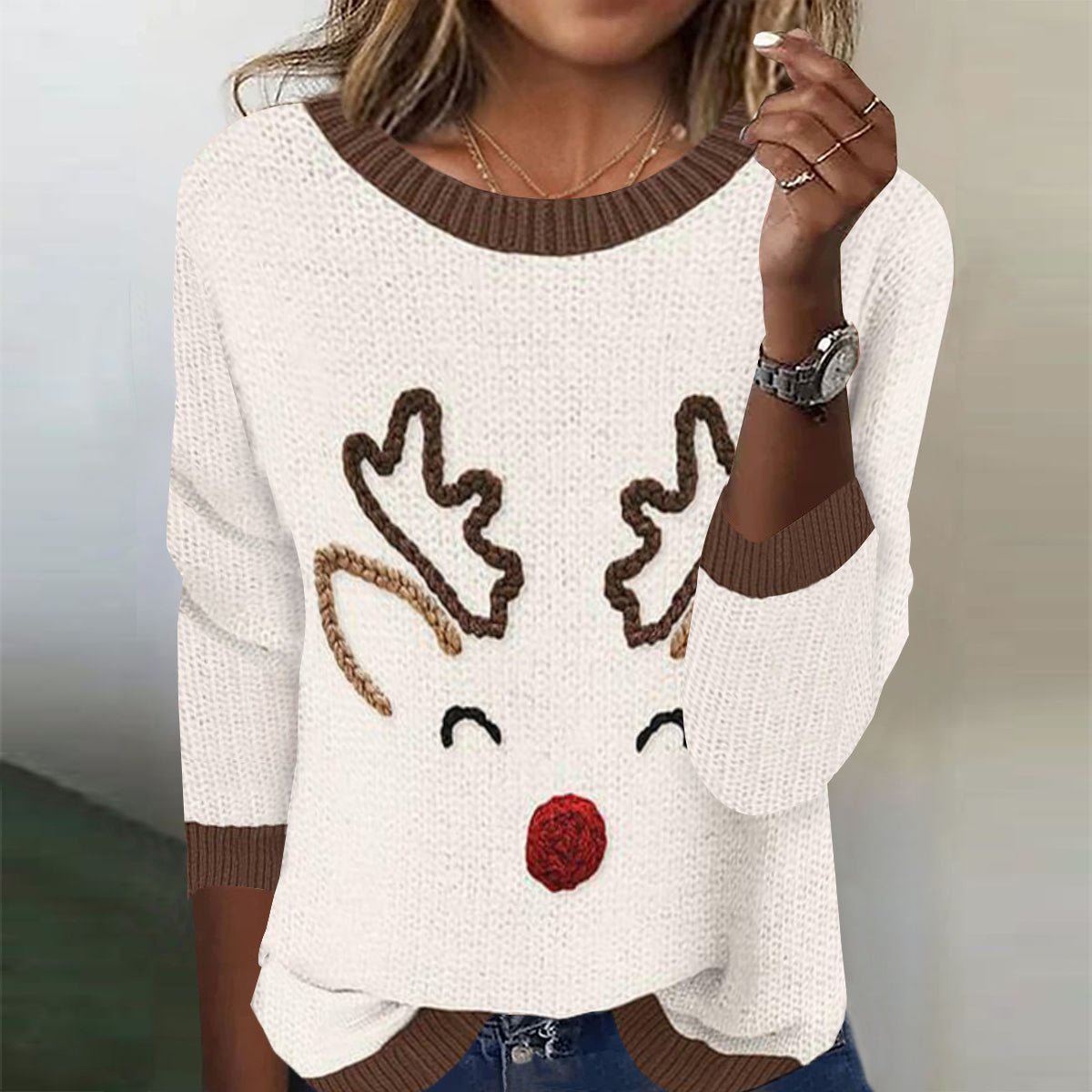 Loose Christmas Vintage Sweatshirt