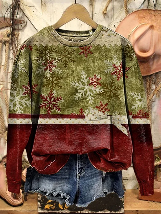 Christmas Casual Loose Sweatshirt