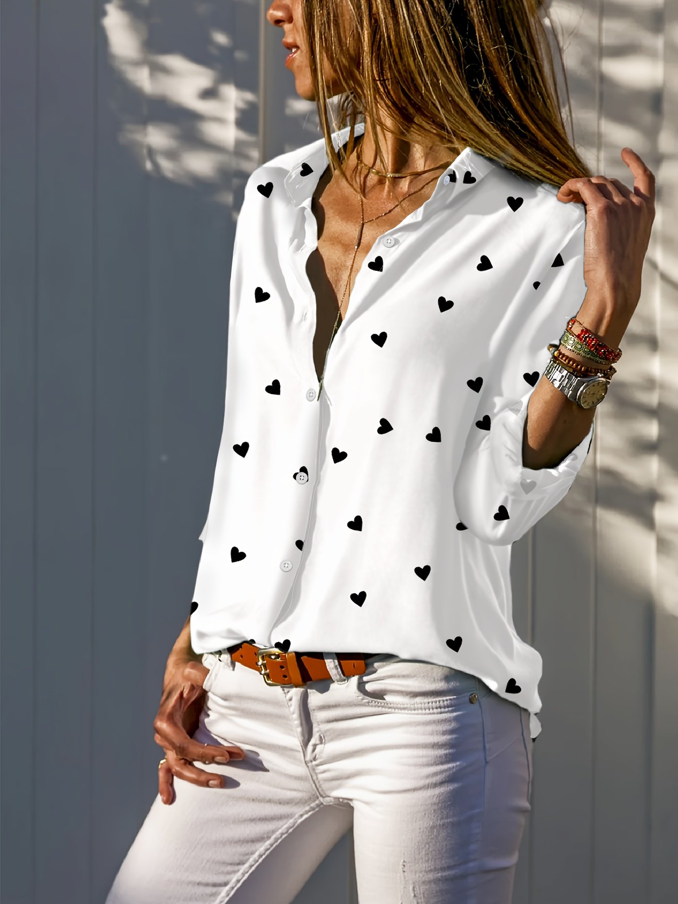 Valentine's Day Fashion Women's Casual Shirts