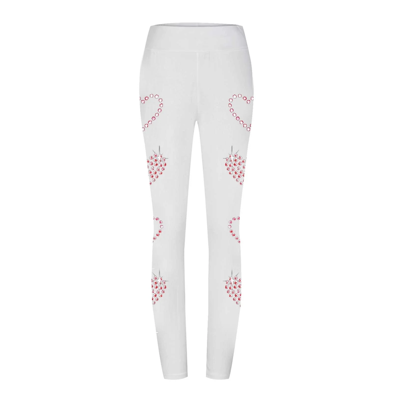 Women's Valentine's Day Heart Print Tights