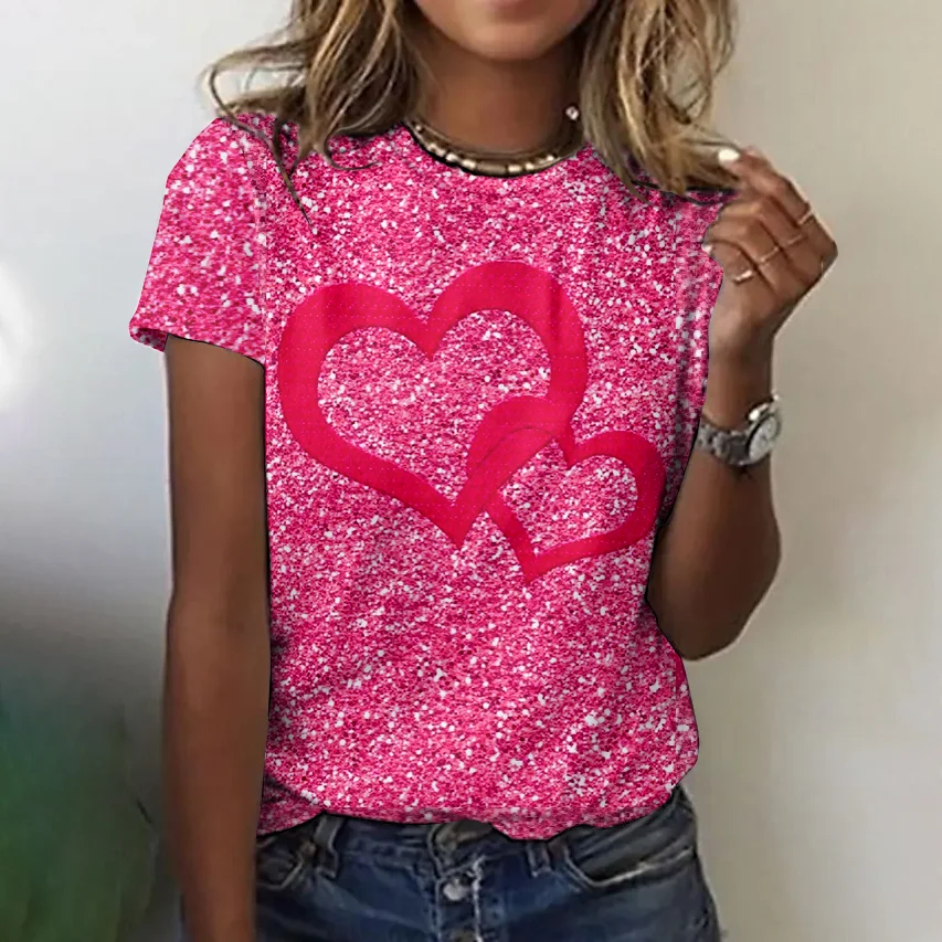 Sparkling Love Short sleeved T-shirt