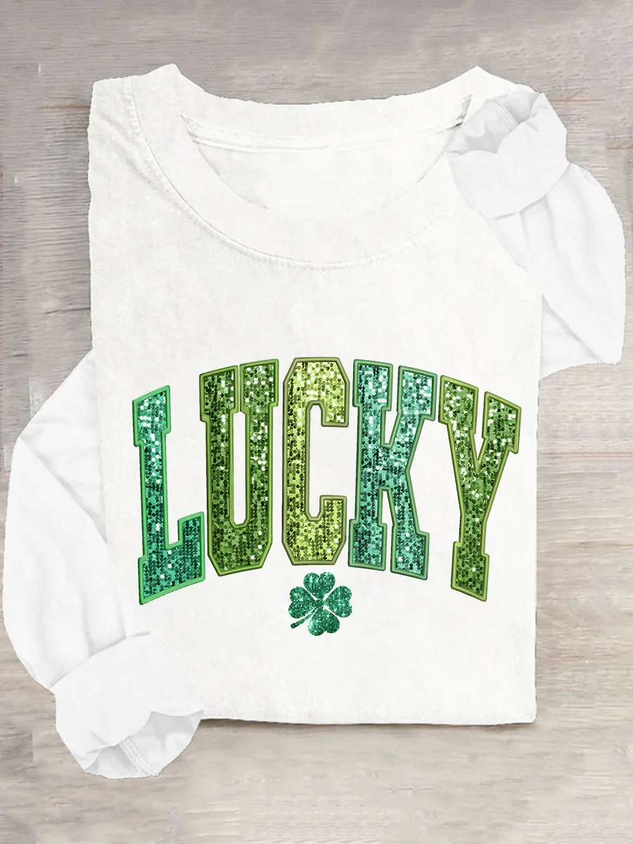 St Patrick's Lucky Casual Long Sleeve Shirt