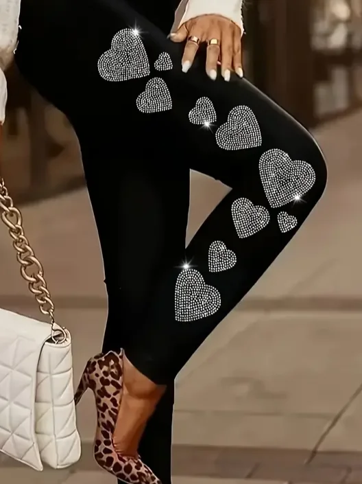 Women's Love Valentine's Day Casual Leggings