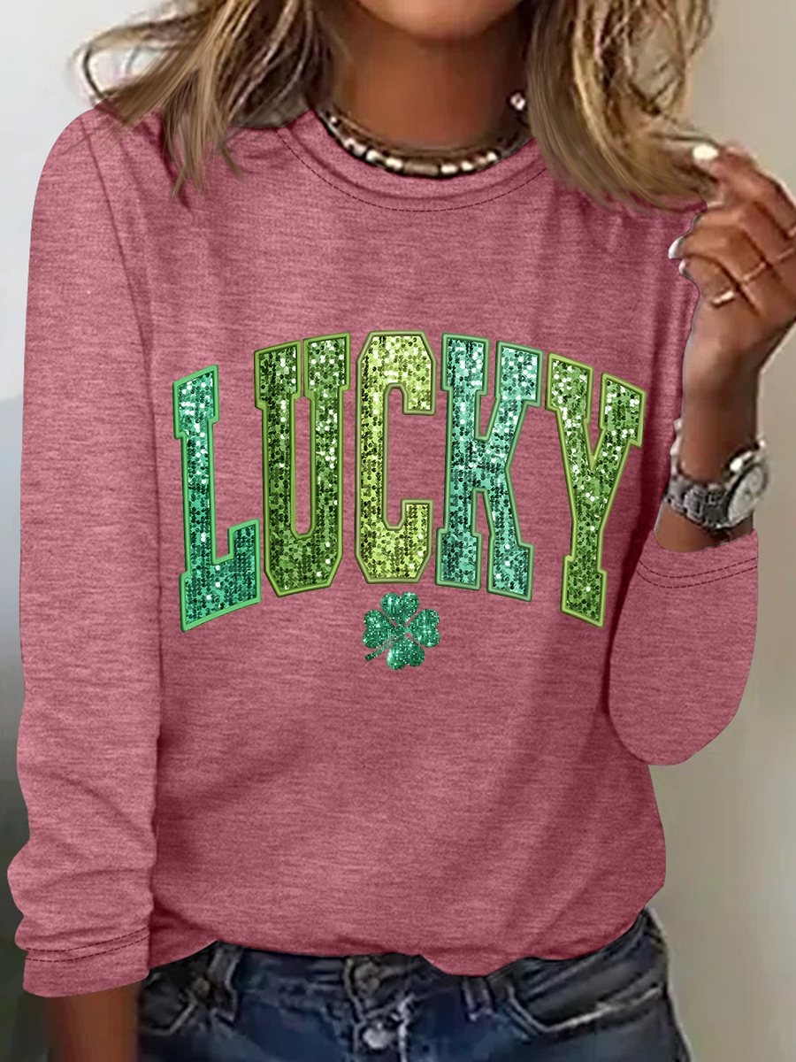 St Patrick's Lucky Casual Long Sleeve Shirt