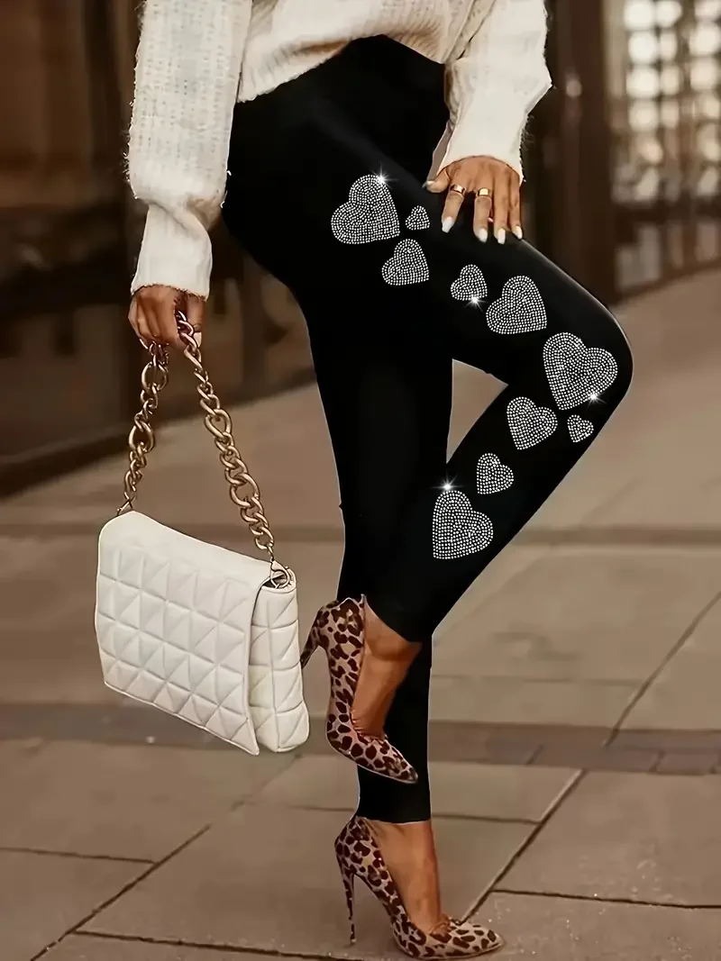 Women's Love Valentine's Day Casual Leggings