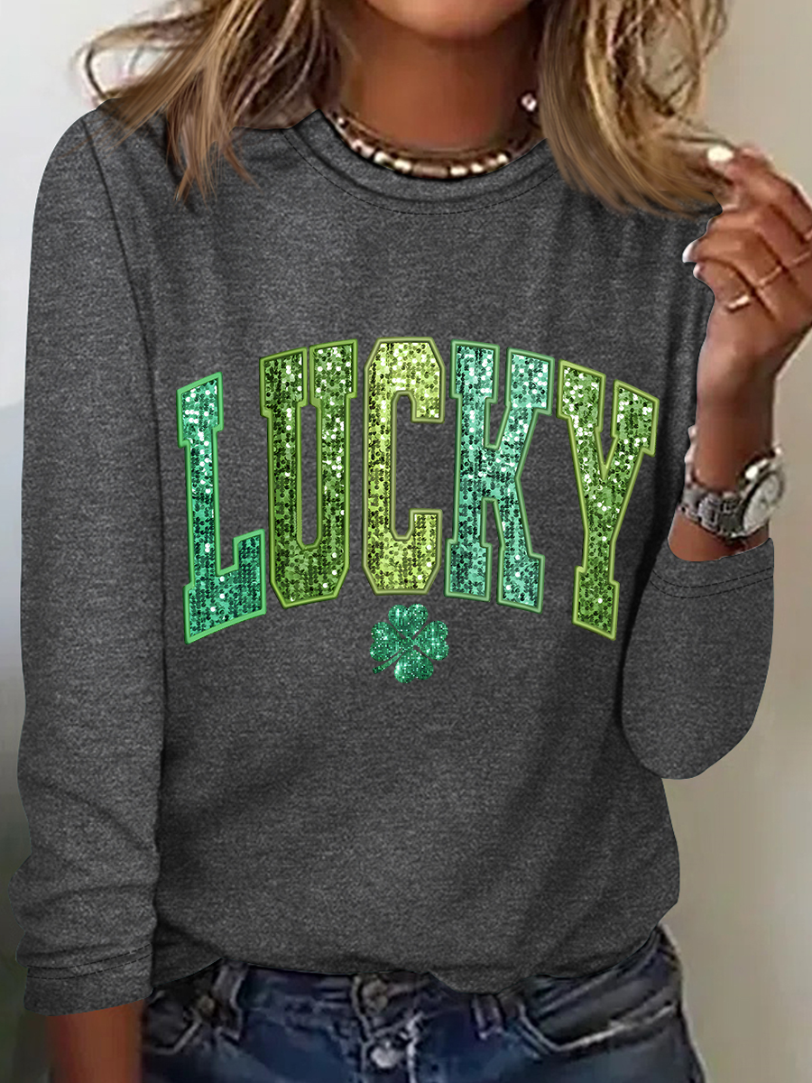 St Patrick's Lucky Casual Long Sleeve Shirt