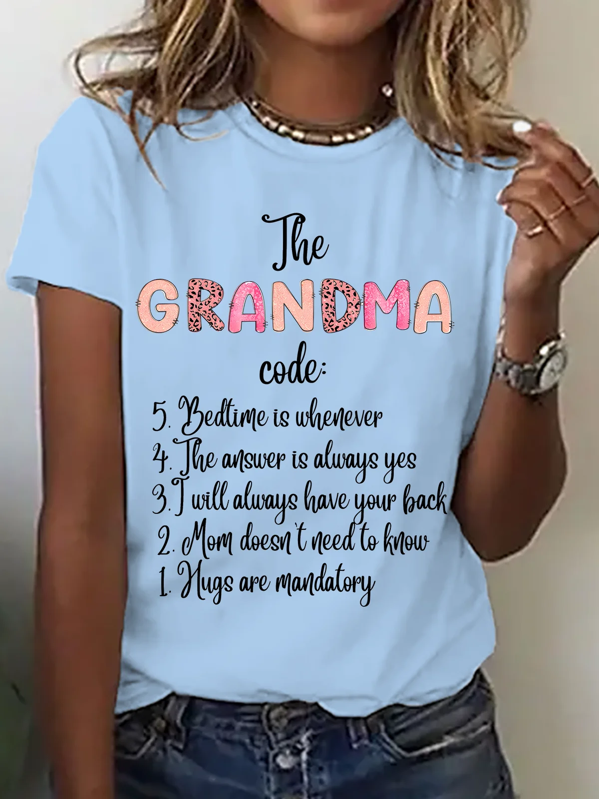 The Grandma Code Cotton T-Shirt