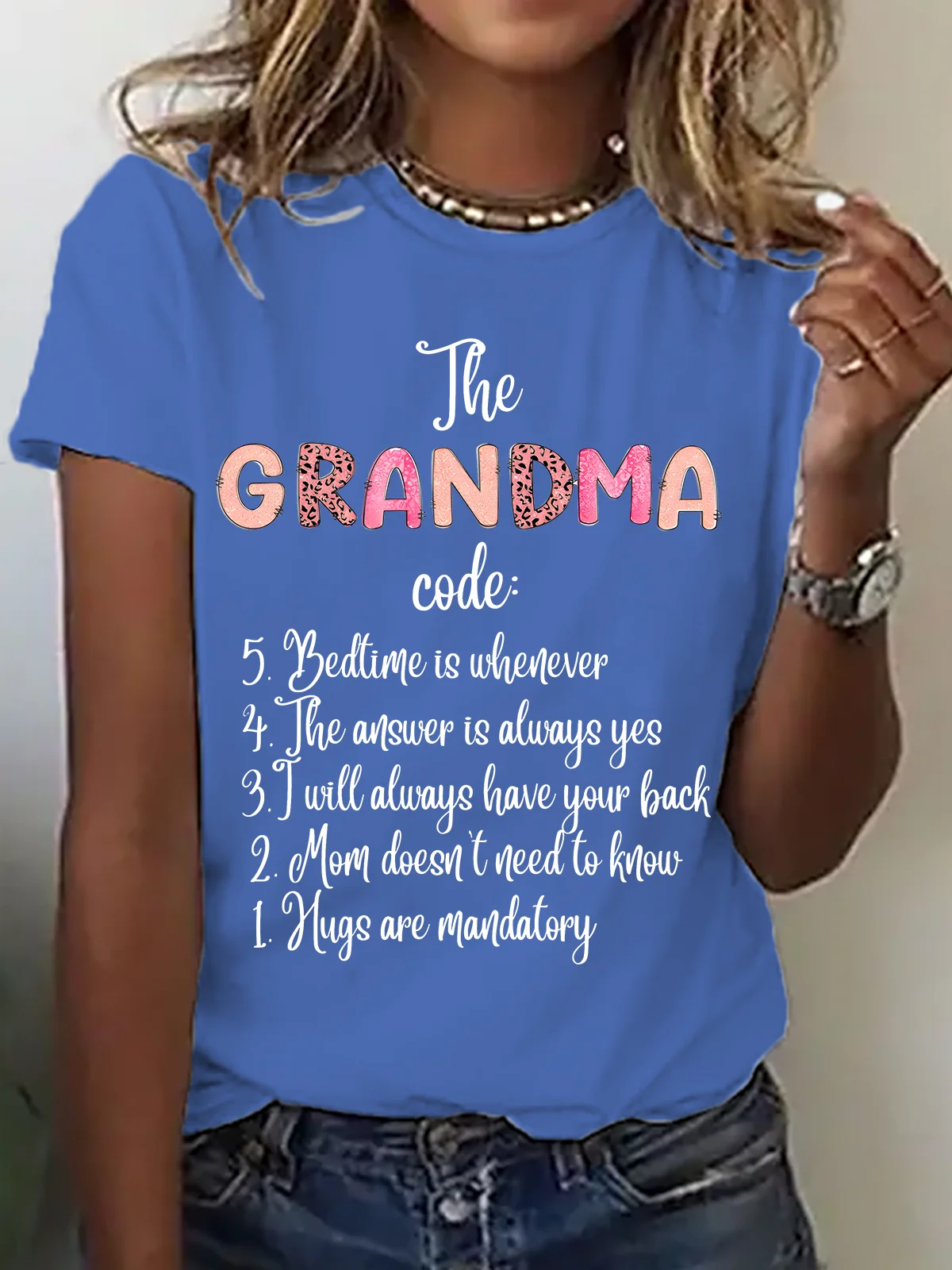 The Grandma Code Cotton T-Shirt