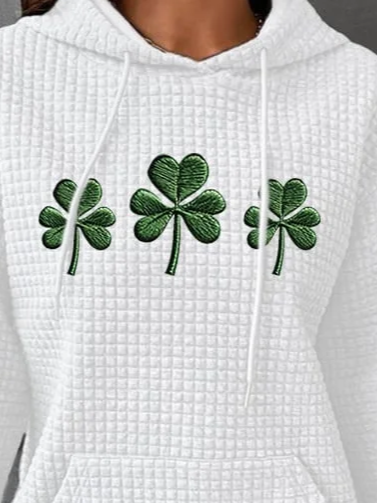 Women's St. Patrick's Day Print Casual Hoodie