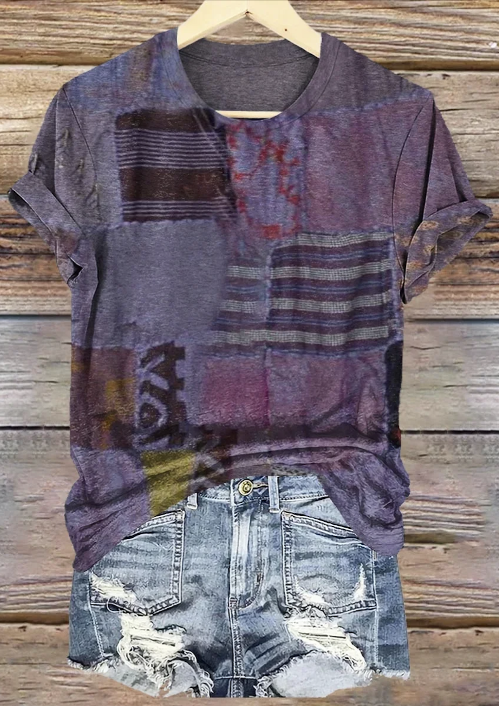 Casual Geometric T-Shirt