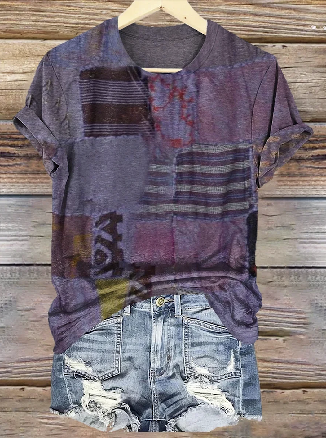 Casual Geometric T-Shirt