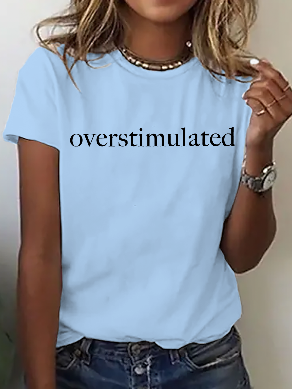 Overstimulated Shirt For Mom, Cowboy Frog Shirt, Unhinged Tshirt, Weirdcore Clothing, Gen Z Cotton T-Shirtw