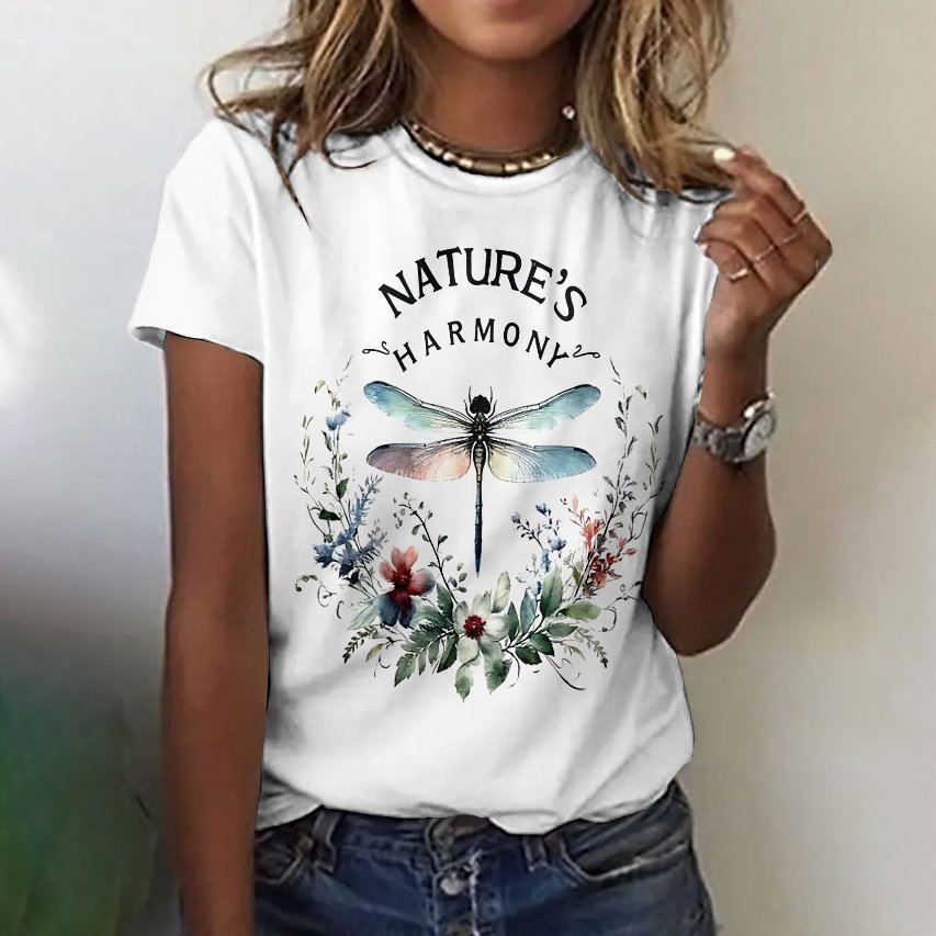 Casual Crew Neck T-Shirt