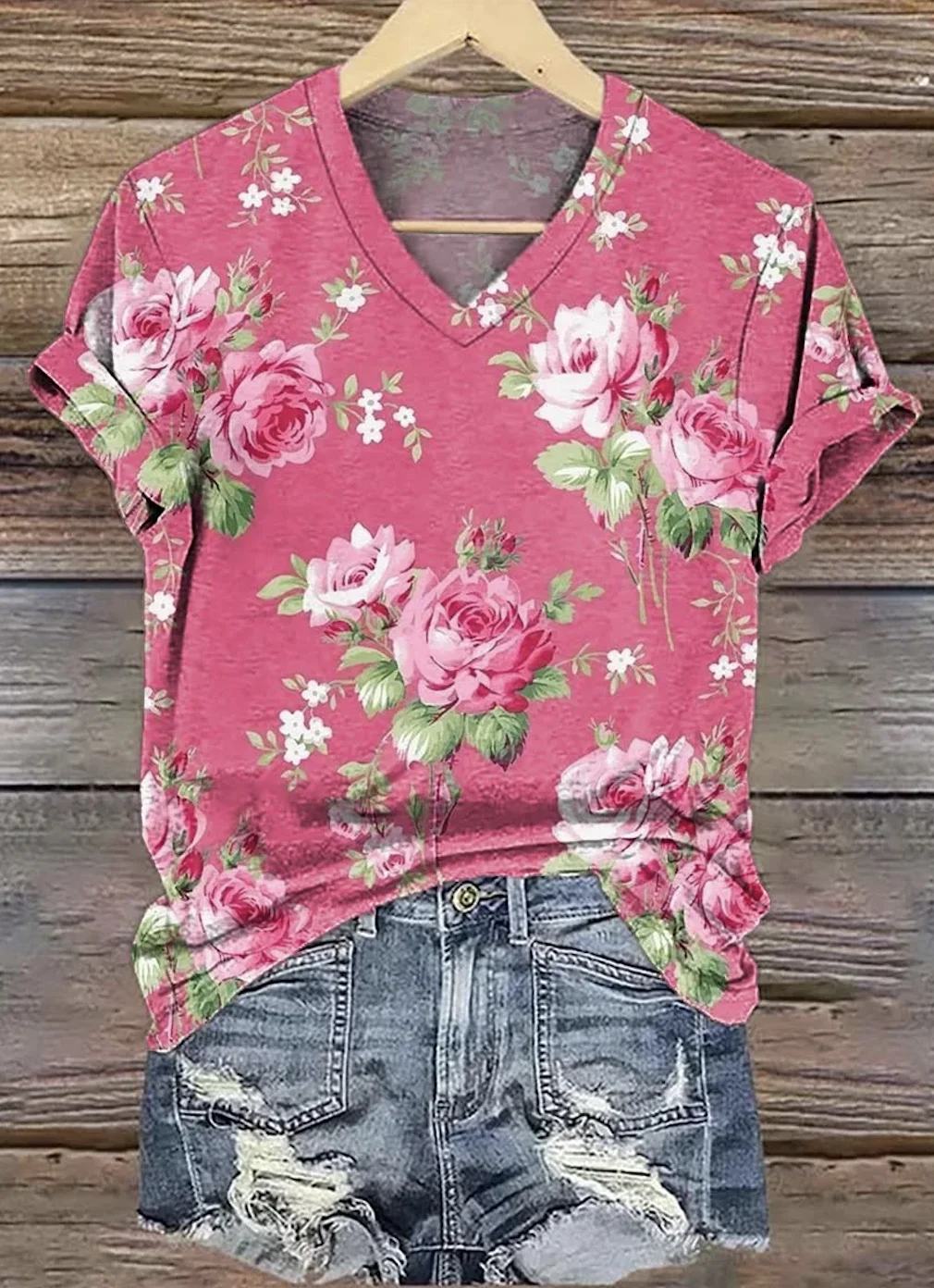 Casual Cotton Regular Fit T-Shirt
