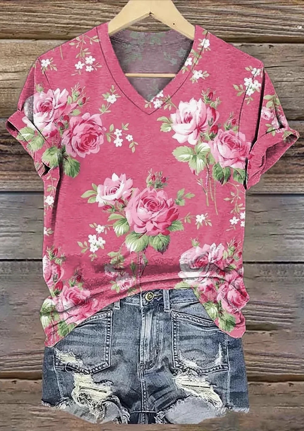 Casual Cotton Regular Fit T-Shirt