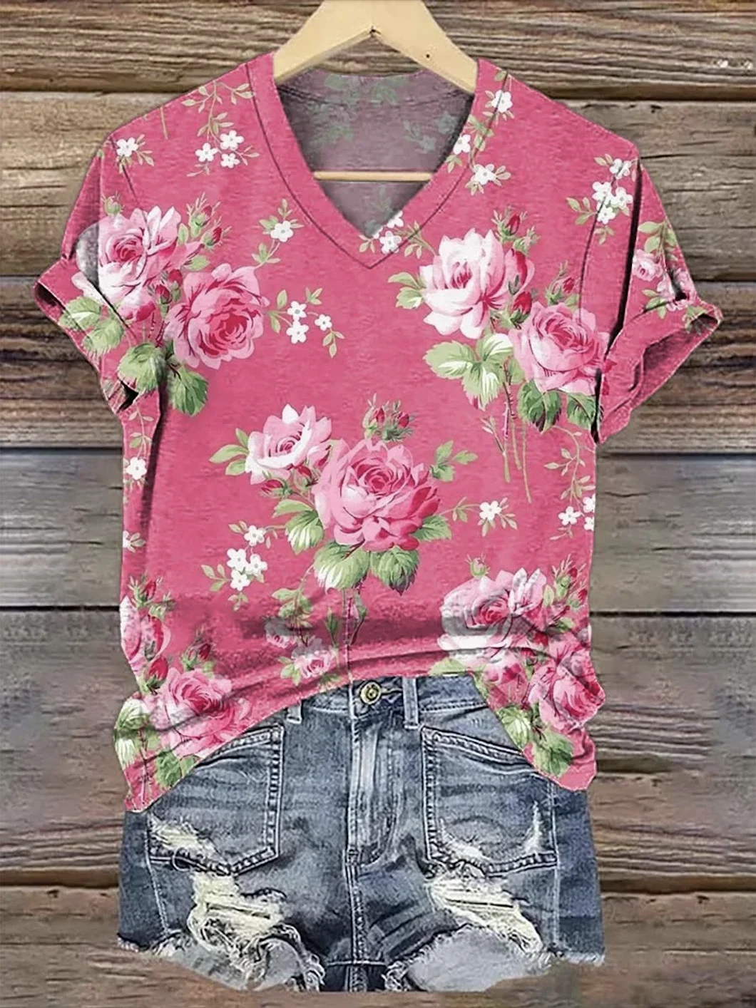 Casual Cotton Regular Fit T-Shirt