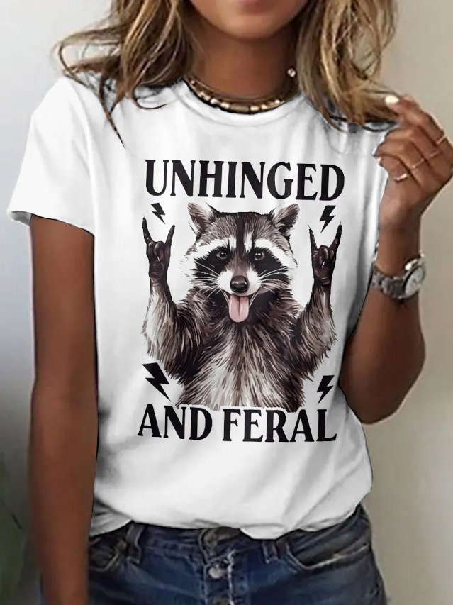 Crew Neck Casual T-Shirt