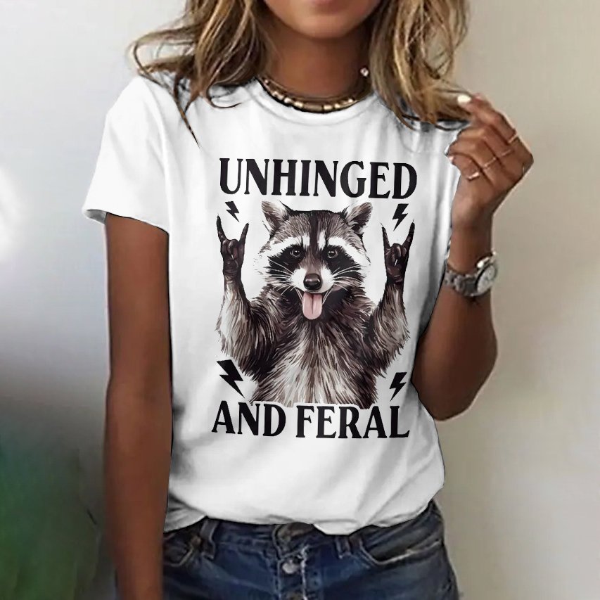 Crew Neck Casual T-Shirt
